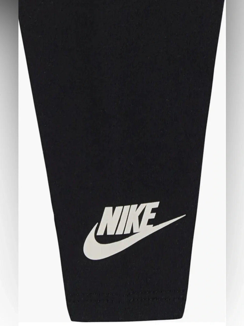 Nike Baby Girl's 2-Piece Just Do It Stripe Bodysuit and Leggings Set. - Picture 4 of 9